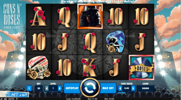 Guns N’ Roses slot game