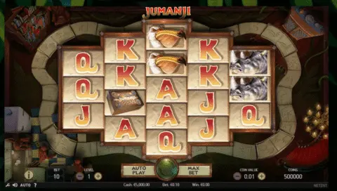 Jumanji slot game