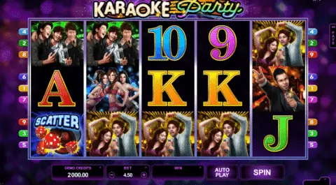 Karaoke Party slot free spins
