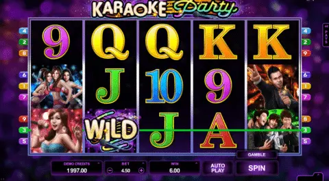 Karaoke Party slot game