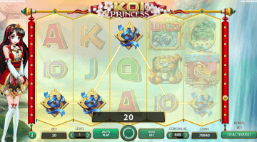 Koi Princess slot free spins