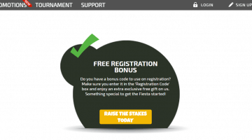 La Fiesta Casino free spins