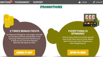 La Fiesta Casino promotions