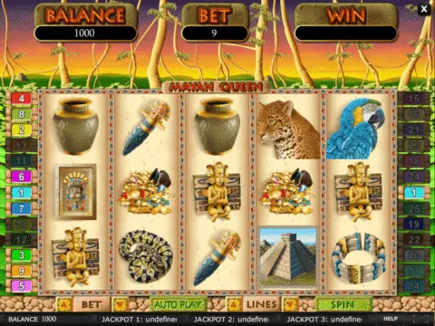 Mayan Queen slot game