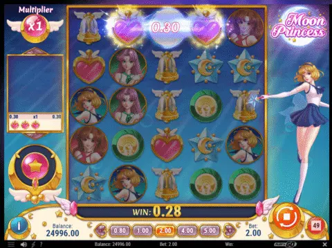 Moon Princess slot free spins