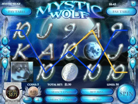 Mystic Wolf slot free spins