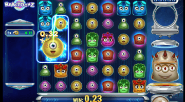 Reactoonz slot free spins