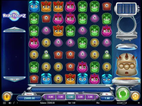Reactoonz slot game