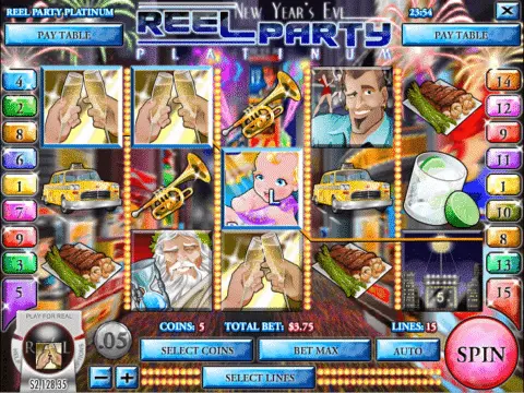 Reel Party Platinum slot game