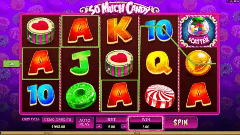 So Much Candy slot game