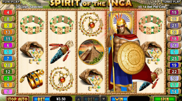 Spirit of the Inca slot free spins