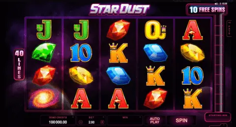 Star Dust slot game