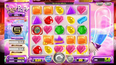 Sugar Pop slot free spins