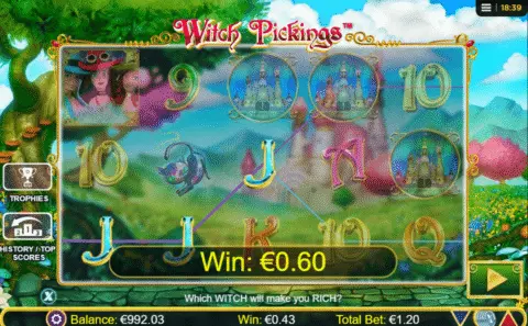 Witch Pickings slot free spins