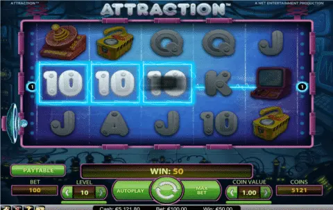 attraction slot game