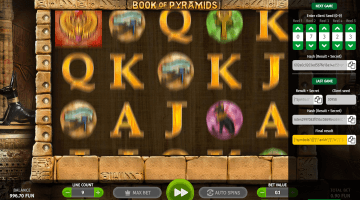book of pyramids slot game