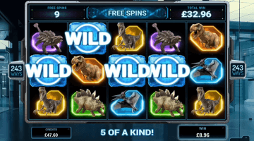 jurassic world slot game