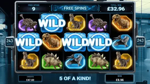 jurassic world slot game