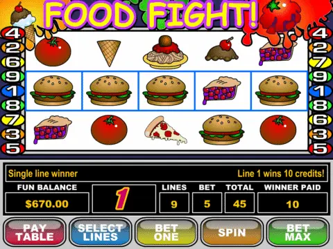 play Food Fight slot