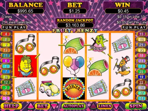 play Fruit Frenzy slot