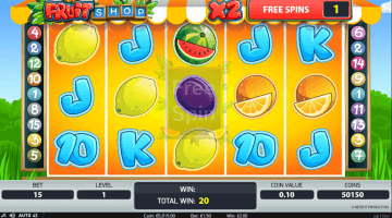 play Fruit Shop slot