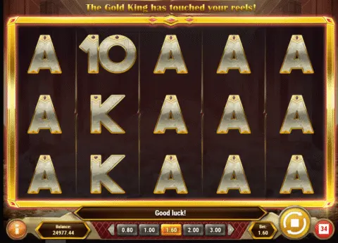 play Gold King slot
