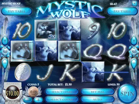 play Mystic Wolf slot