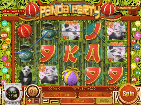 play Panda Party slot