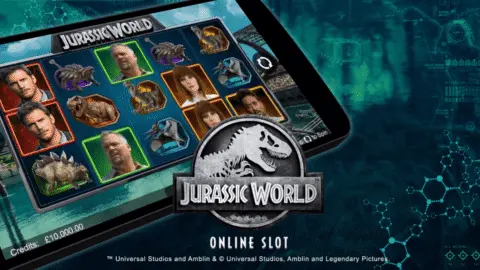 play jurassic world slot