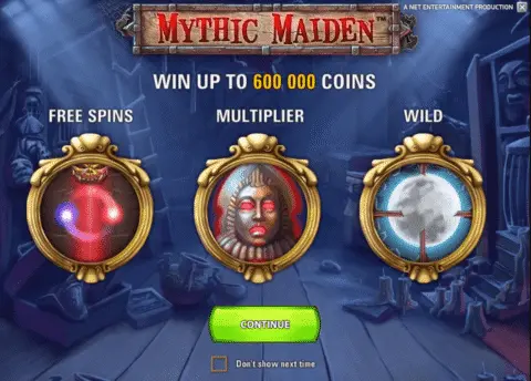 play mythic maiden slot