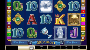 Avalon slot game