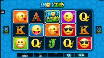 Emoticoins slot game