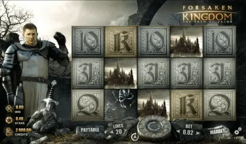 Forsaken Kingdom slot free spins