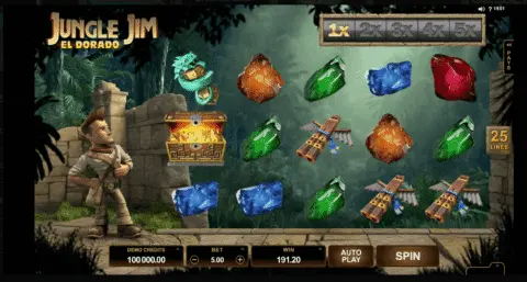 Jungle Jim slot game