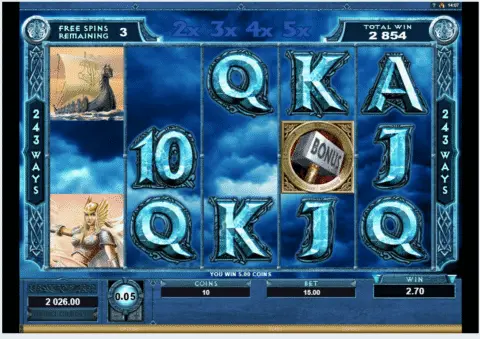 Thunderstruck 2 slot free spins