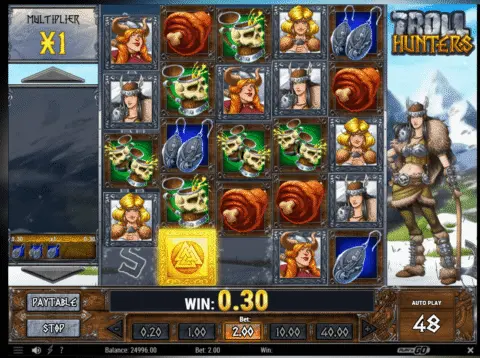 Troll Hunters slot free spins