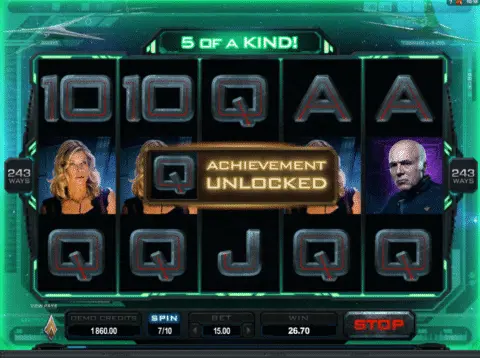battlestar galactica slot game