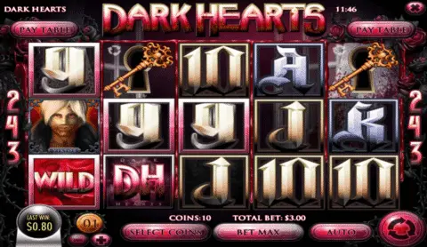 dark hearts slot game