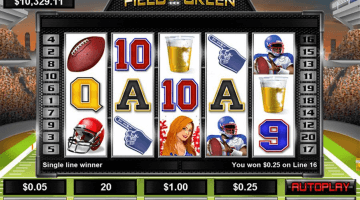 field of green slot game