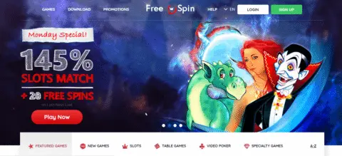 free spin casino free spins