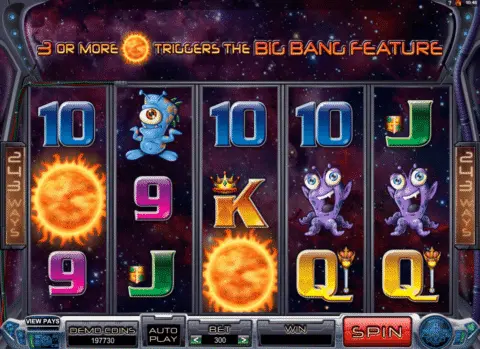 galacticons slot game