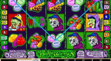 halloweenies slot free spins