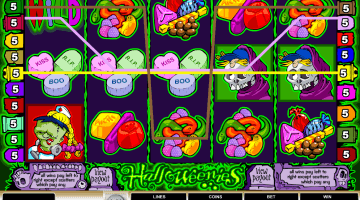 halloweenies slot game