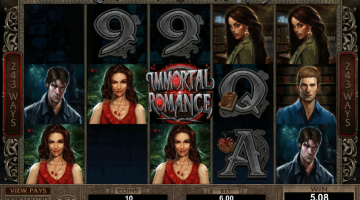immortal romance slot game