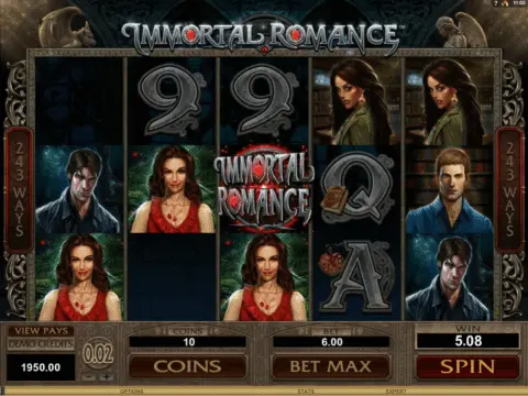 immortal romance slot game
