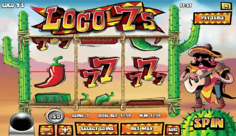 loco 7’s slot game