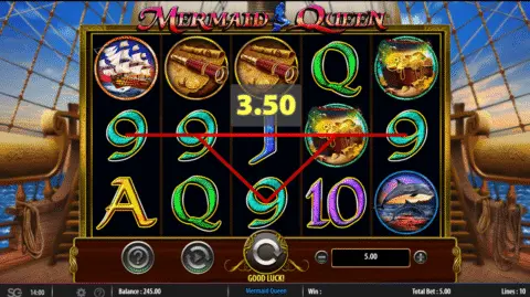 mermaid queen slot game