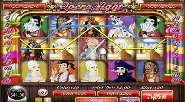 opera night slot game