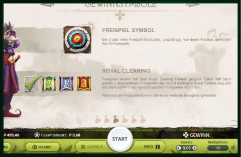 play Robin of Sherwood slot