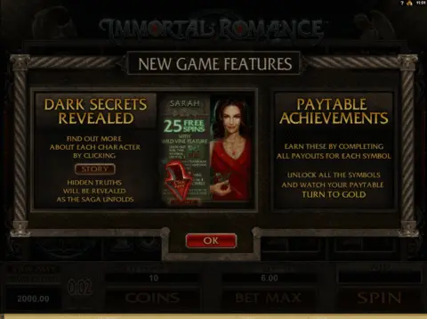play immortal romance slot